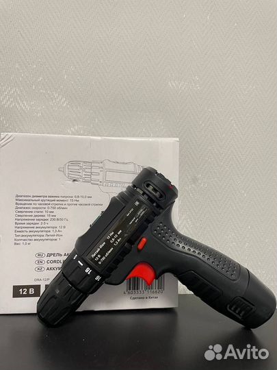 Шуруповерт DRA-12/P