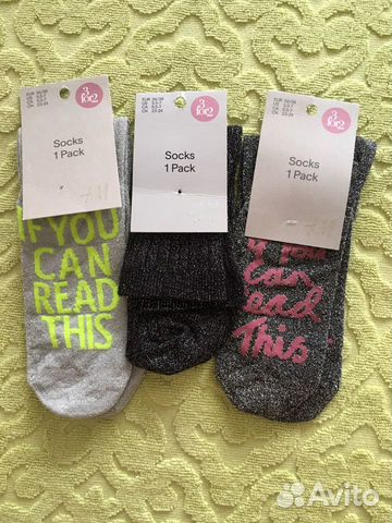 Носки женские h&m