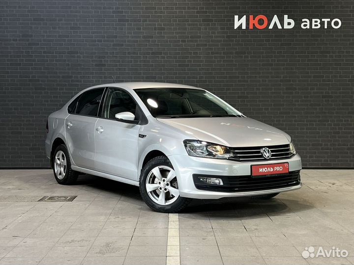 Volkswagen Polo 1.6 AT, 2019, 42 255 км