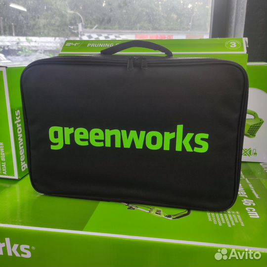 Мини-пила аккумуляторная цепная Greenworks 2008207