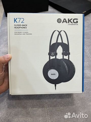 Наушники akg k72 новые с гарантией