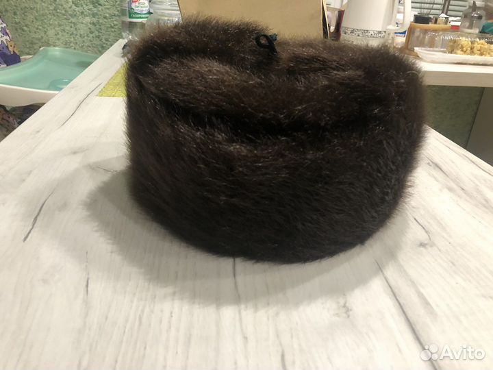 Новая мужская шапка зимняя (белек) 56-58