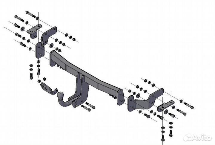 Фаркоп Трейлер для Kia Sorento 2012