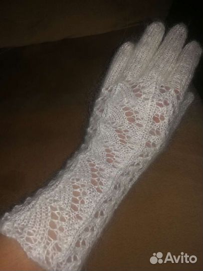 Перчатки пуховые