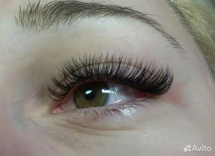 Наращивание ресниц модель