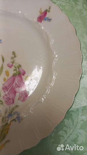 Фарфоровая тарелка Германия Mitterteich Bavaria