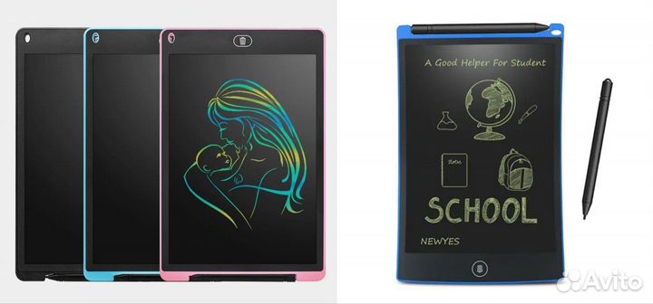 ЖК планшеты для рисования письма 8.5;10 дюйм