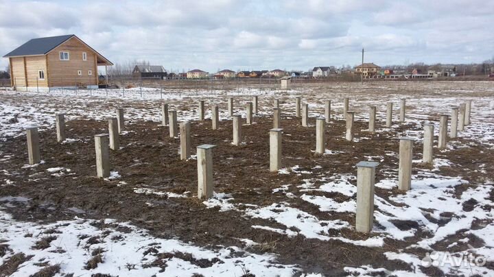 Сваи забивные железобетонные