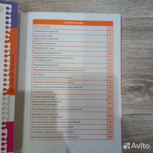 Справочника по химии для школьников