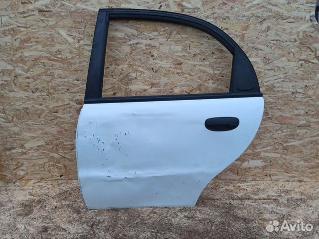 Дверь задний левый chevrolet lanos