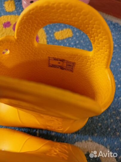 Резиновые сапоги crocs c 8