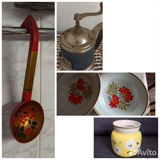 Советская посуда СССР винтаж тарелка стопки ложка