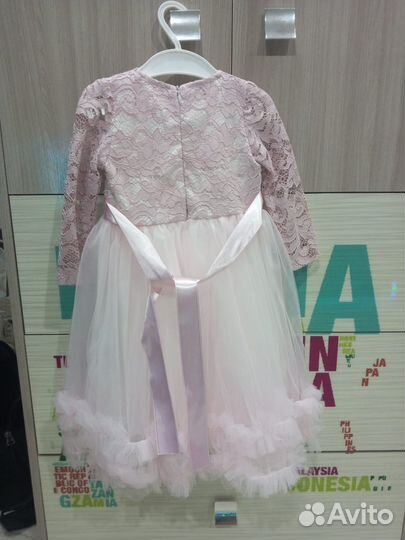 Платье для девочки 92