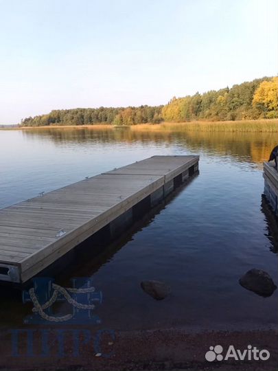 Понтон для пирса, лодочного причала