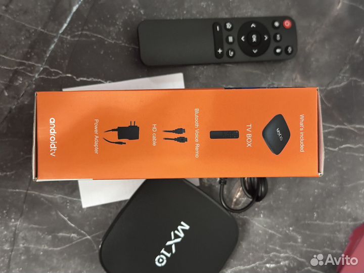 Смарт тв приставка MX10 4K Ultra HD Box
