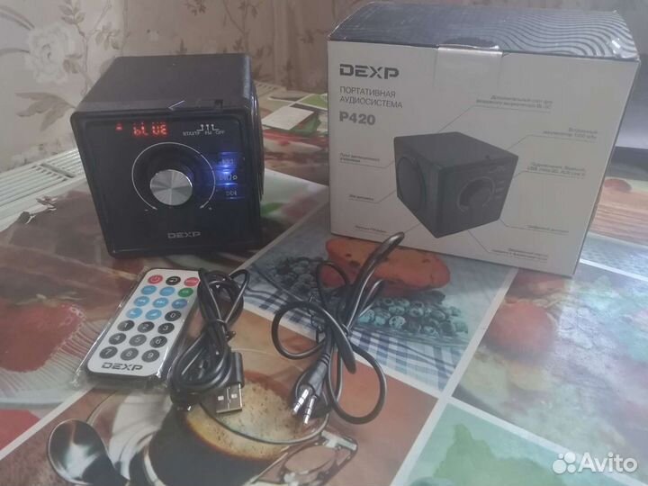 Портативная колонка с блютуз, USB, 6вт,до 5часов