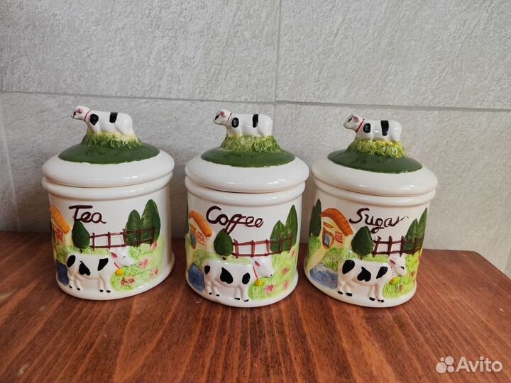 Набор банок для специй