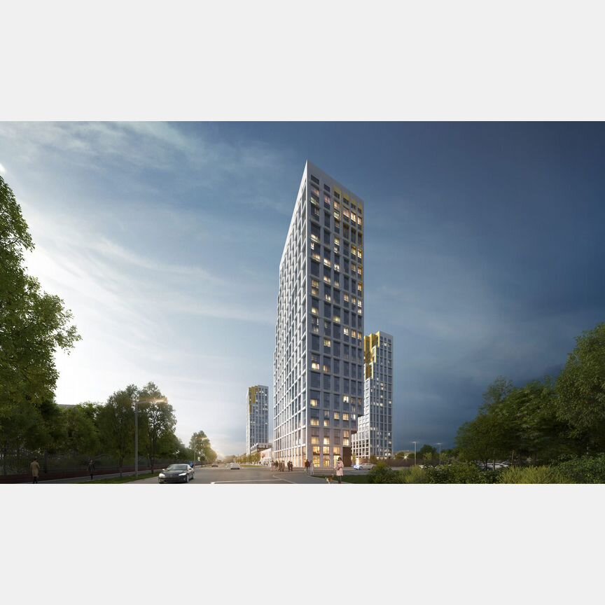 3-к. квартира, 59,9 м², 3/29 эт.