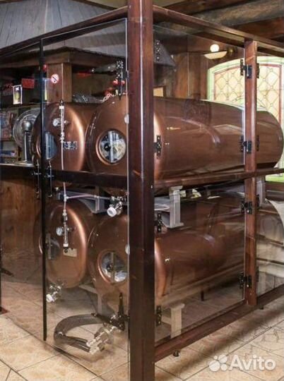 Пивной бак (танк) 1000 л медный