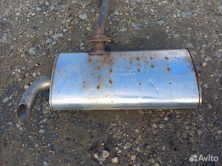 Глушитель Hyundai Tucson TL 1.7 D4FD 115 Л.С