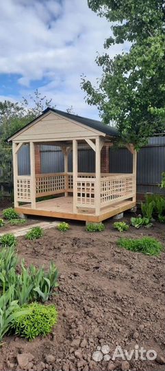 Беседки. Привезём и установим за 1 день