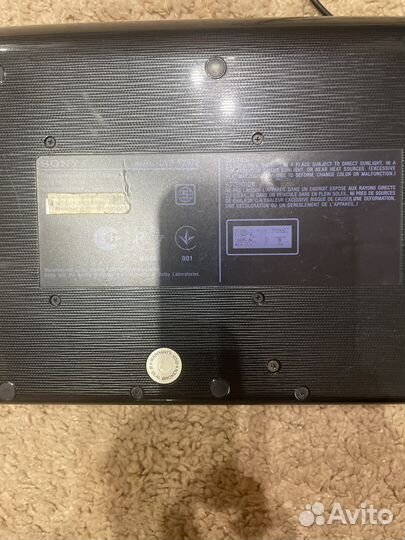 Портативный dvd плеер sony