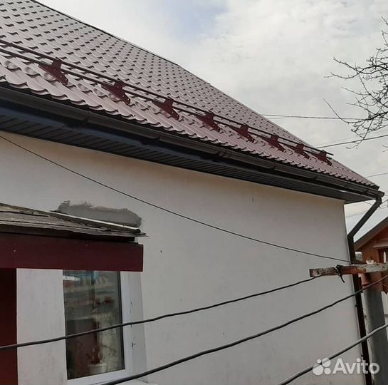 Ремонт крыши перекладка труб печных