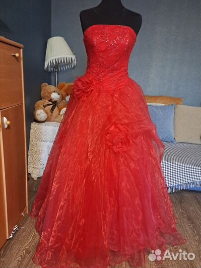 Вечернее платье в пол 44- 46