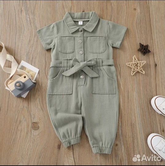 Джинсовый комбенизон детский