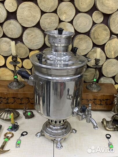 Самовар зшв, жаровый, на шишках