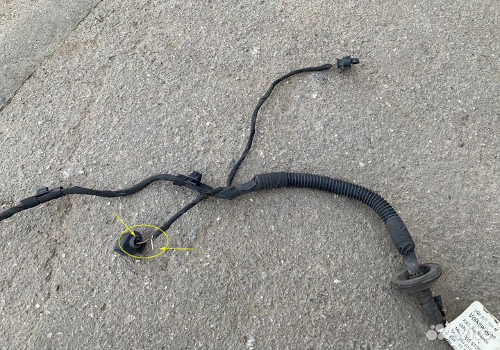 Проводка заднего бампера под парктроники Tiguan 1