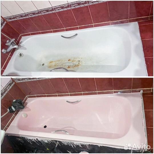 Реставрация ванн. Опыт работы. Гарантия