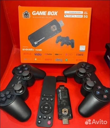 Приставка игровая 10000 игр + Android TV новая