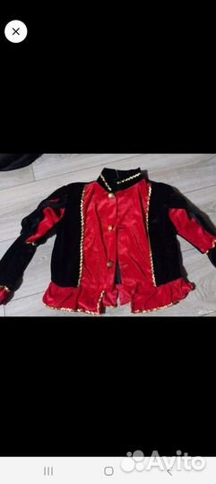 Пиджак карнавальный