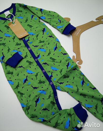 BY green cotton мальчик 80см