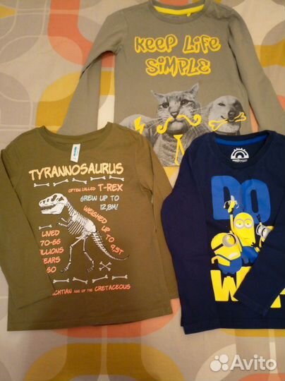 Лонгсливы для мальчика