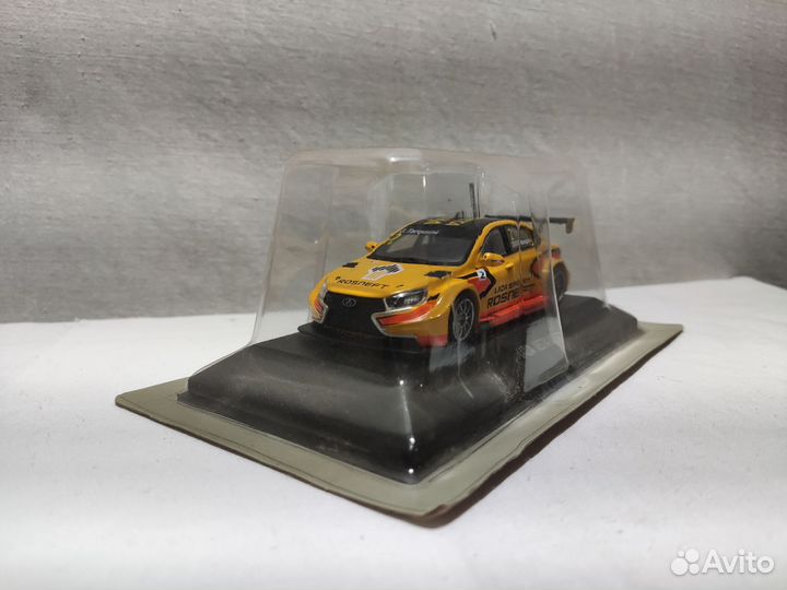 Модель Автолегенды Новая эпоха №17-Лада Веста wtcc