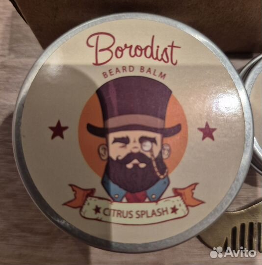 Бальзам для бороды и воск для усов Borodist