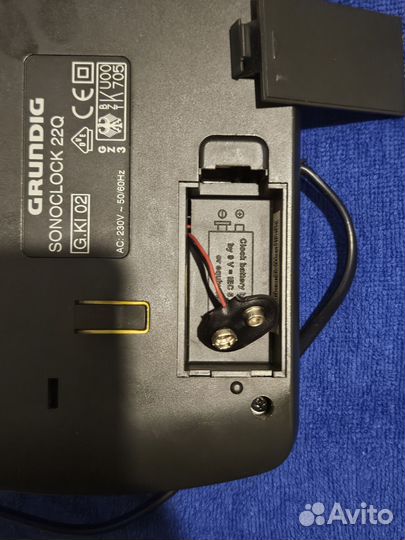 Радиоприемник grundig с часами