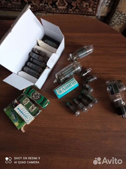 Радиолампы, тиратроны, ламповые панели б/у и новые