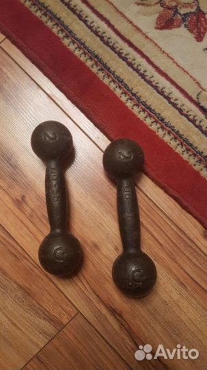 Гантели 2 кг