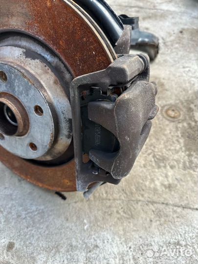 Ступица задняя левая Audi A6 C7 ccaa 2011