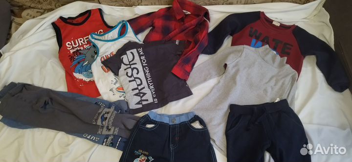 Детские вещи пакетом на мальчика