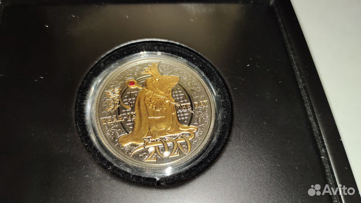 Монета Год крыса. Год успеха 2020