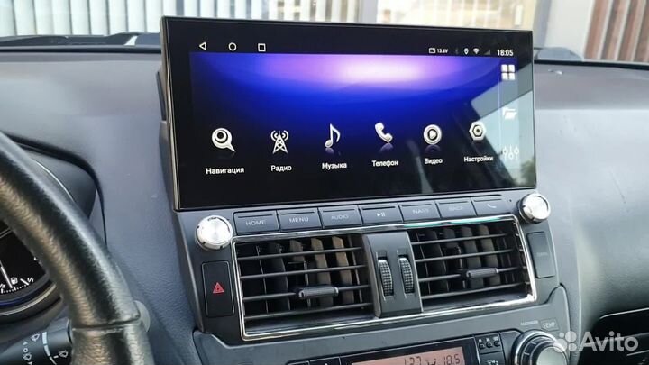 Магнитола Toyota Prado 150 2013-2016 Android