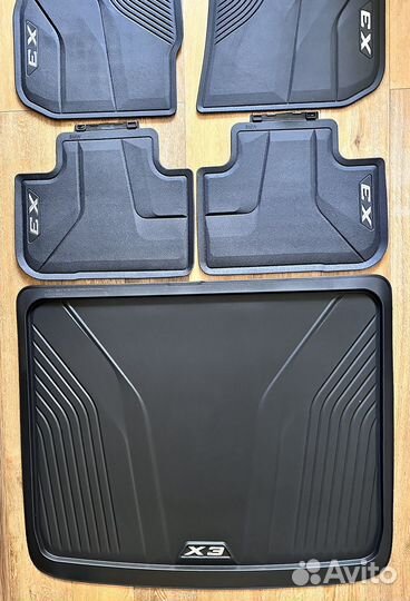 Коврики bmw x3 g01 floor mats