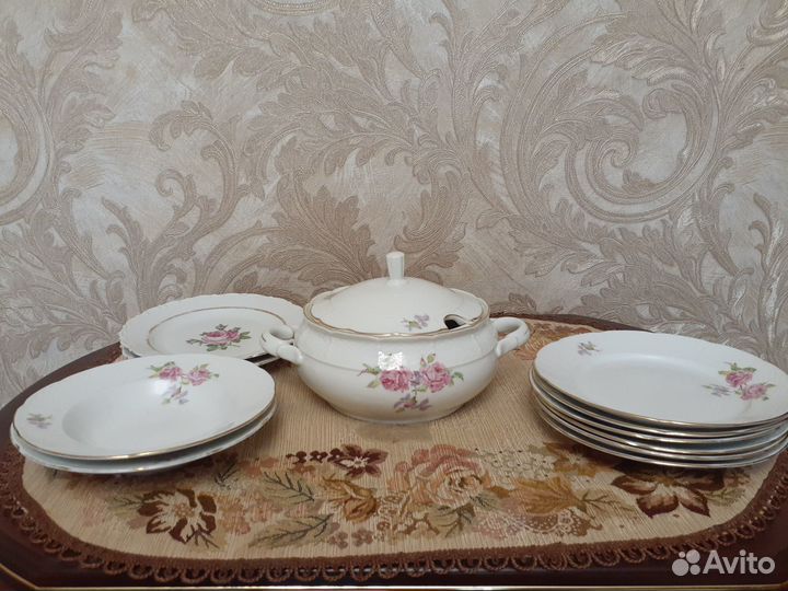 Сервиз фарфоровый Чехословакия 60-е г