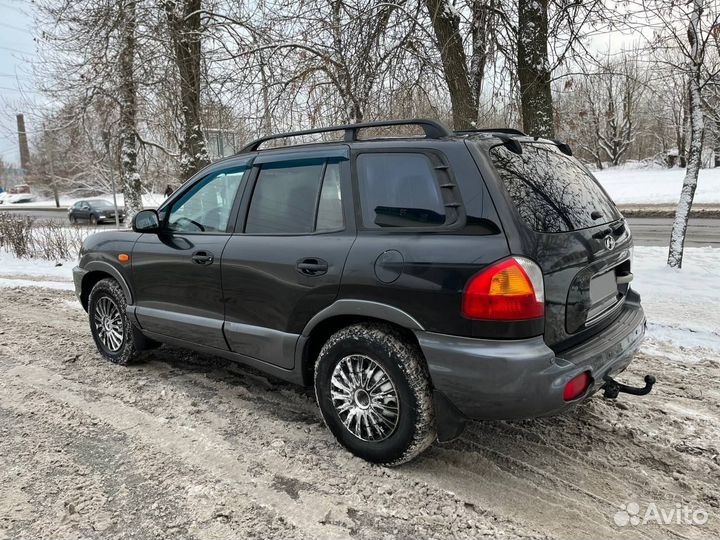 Hyundai Santa Fe 2.7 AT, 2004, 255 000 км