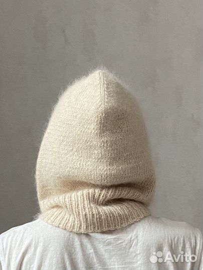 Капор из пуха норки (капюшон)