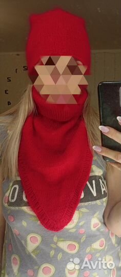 Шапка из пуха норки